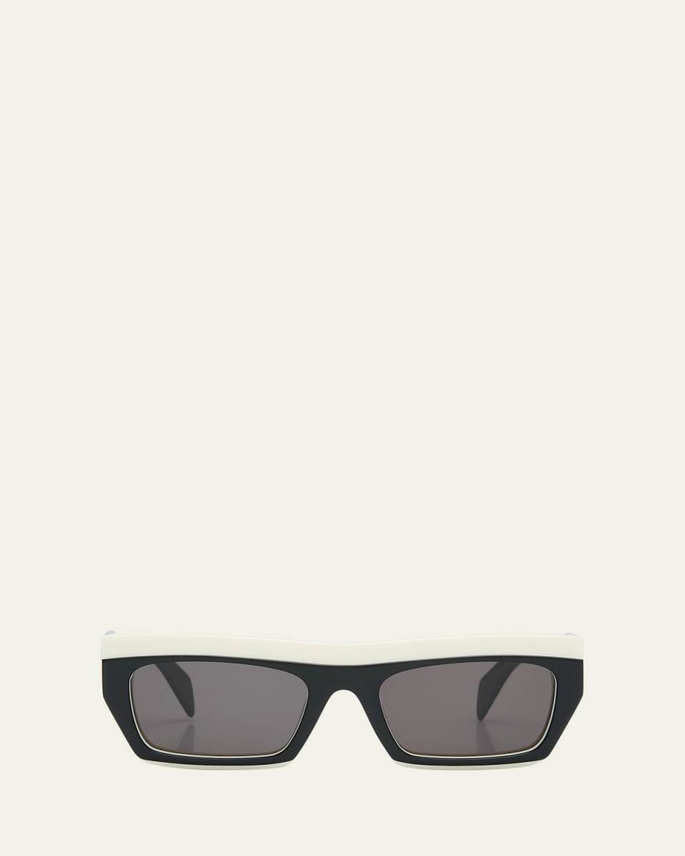 Empire Acetate Rectangle Sunglasses